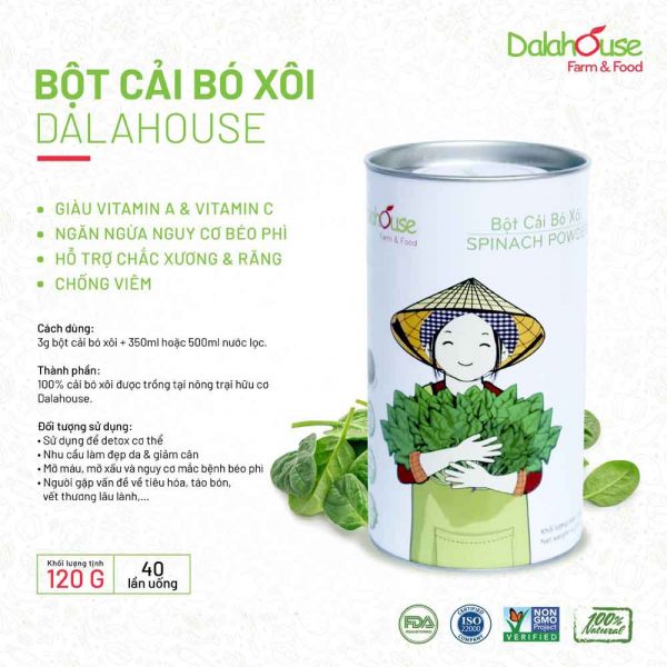 Bột Cải Bó Xôi