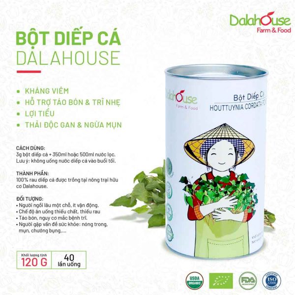 Bột Diếp Cá